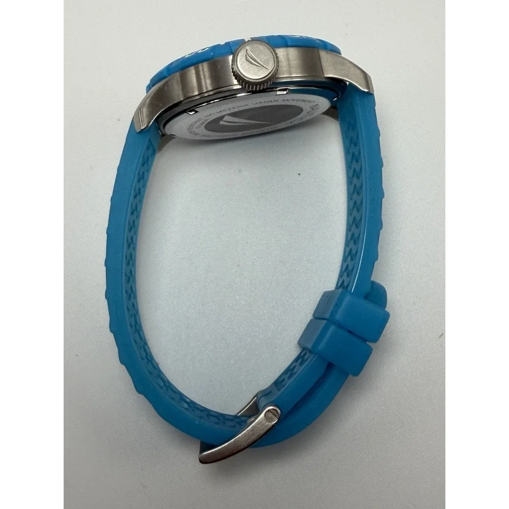 Nautica N09602G New Battery Mens South Beach Diver Watch 44MM 8.5